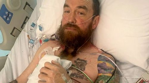 Terry Griffin, 42, suddenly developed symptoms of heart failure earlier this year.