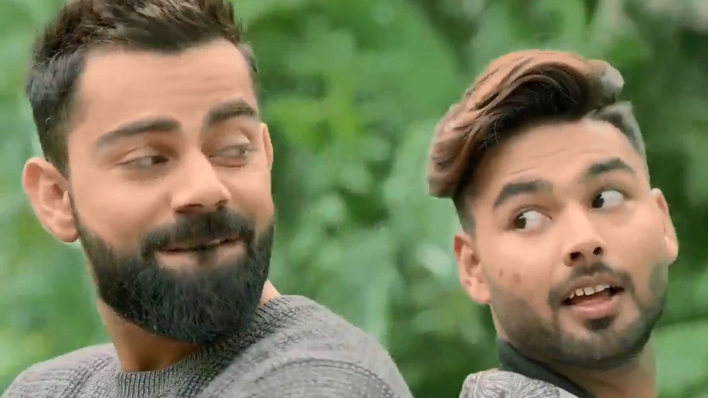 'That pimple's gotta go': Virat Kohli and Rishabh Pant combine for hilarious face wash ad