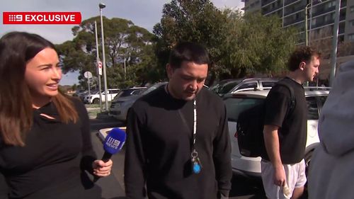 Brandon Smith is interviewed by 9News.