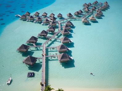 intercontinental bora bora le moana resort