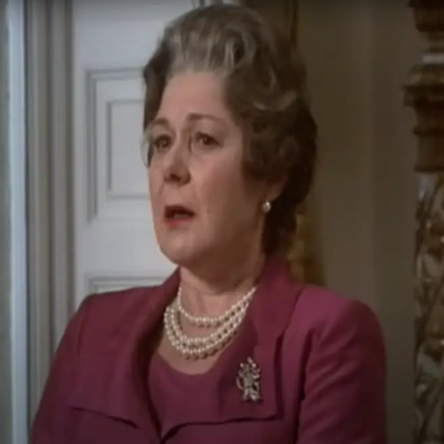 Barbara Flynn in The Queen docu-drama