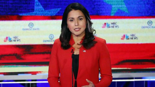 Tulsi Gabbard was the most Googled candidate during the debate.