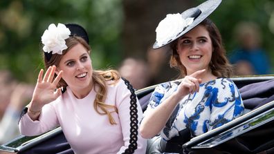 Trooping the Colour: Princess Eugenie and Princess Beatrice