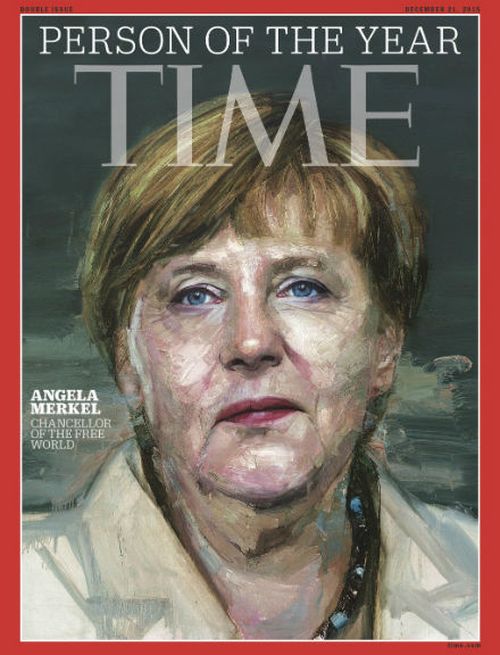 Time magazine names Angela Merkel as its person of 2015