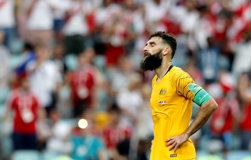 Socceroos captain Mile Jedinak labelled the World Cup performance as "disappointing". Picture: AAP.
