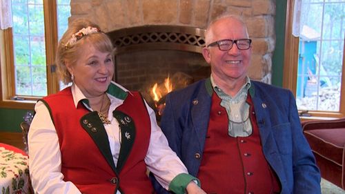 The school is run on behalf of Santa by husband and wife Tom and Holly. (9NEWS)