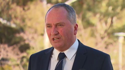 Barnaby Joyce, who initially demanded the policy guarantee lower power prices, today said he will work with Mr Turnbull on the plan. 