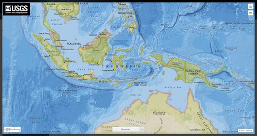 Magnitude 5.7 earthquake hits Indonesia