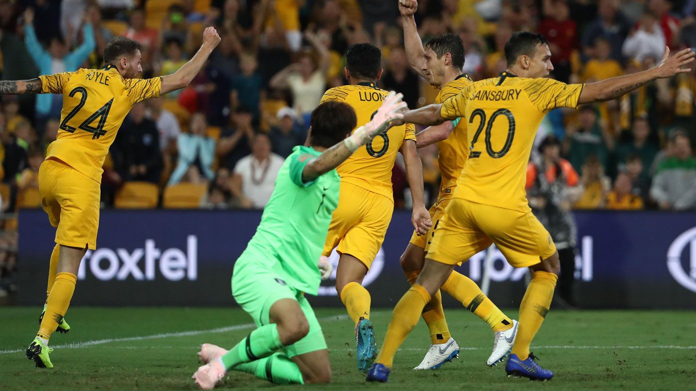 Football: Last second VAR controversy salvages Socceroos 1-1 draw with South Korea