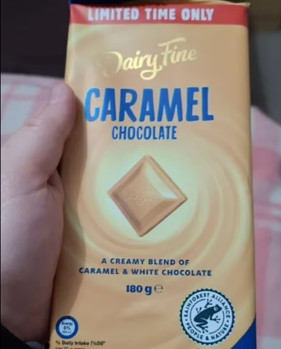 aldi caramel chocolate