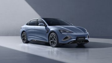 Images of the new electric sedan, named Seal, by Chinese brand BYD