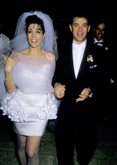 4/30/88 California Rex's Tom Hanks & Rita Wilson Wedding Reception Tom Hanks & Rita Wilson CR: Ron Galella