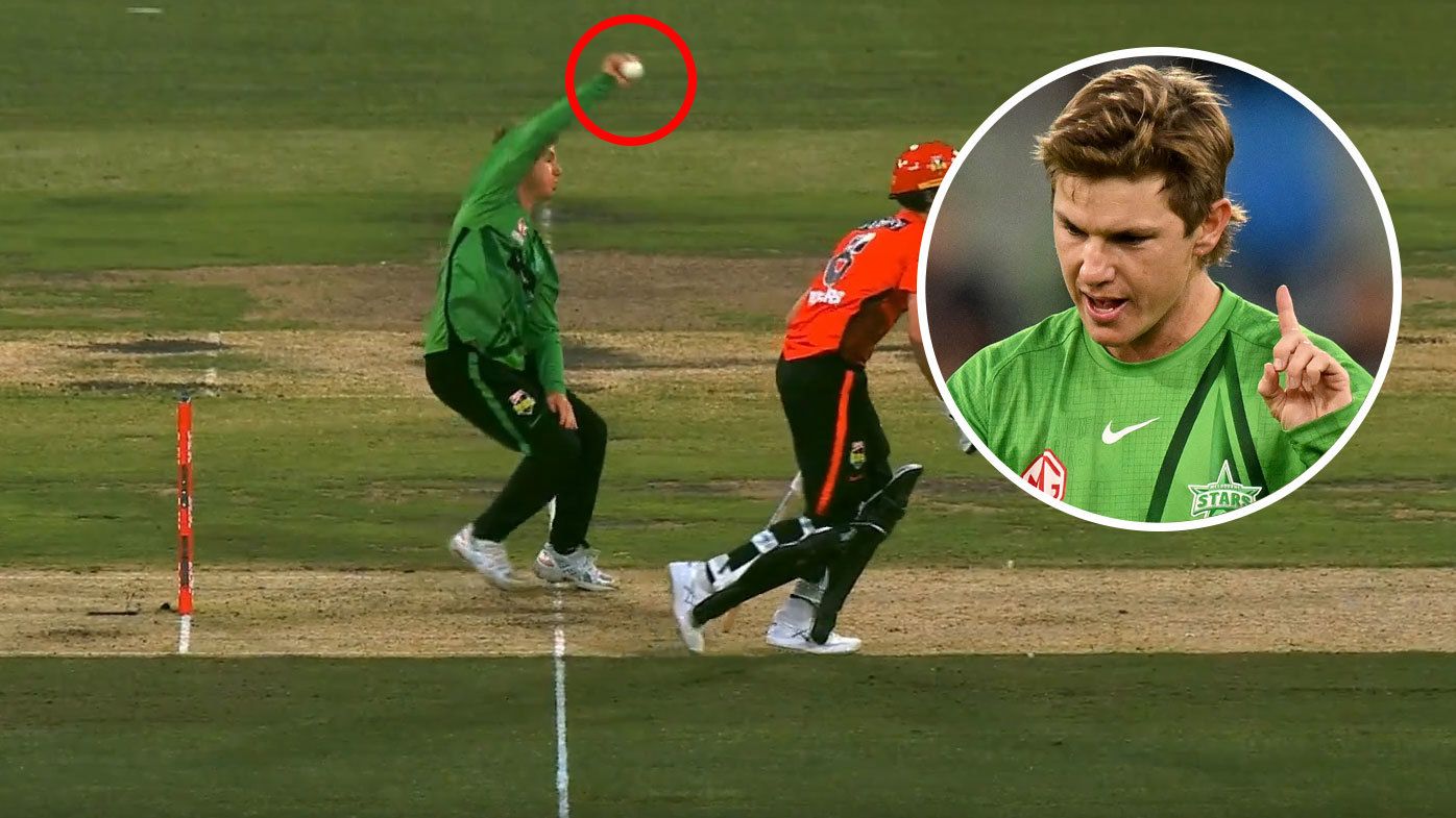 Adam Zampa has found himself in hot water after attempting a controversial Mankad dismissal during a BBL clash