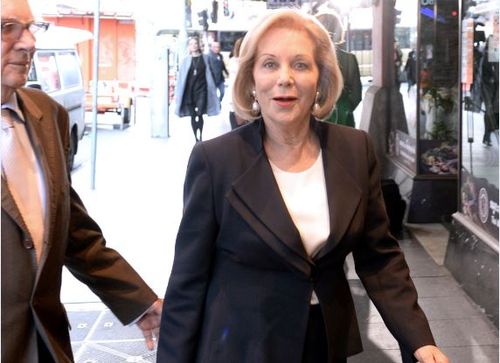 Long time friend, Ita Buttrose attended the memorial of Harry M Miller. Image: AAP