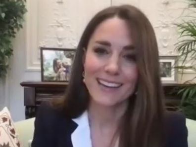 Kate Middleton spoke to frontline nurses via video call, thanking them for their hard work.