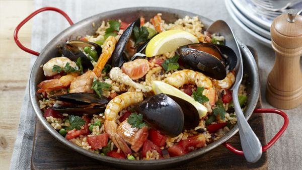 Quick paella