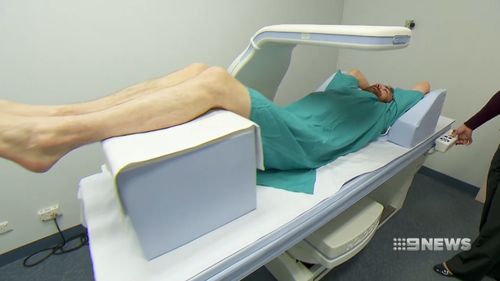 Bone density scans could also indentify a person's risk of heart disease. Picture: 9NEWS