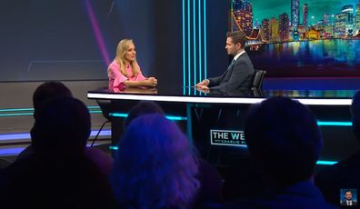 Carrie Bickmore on The Weekly With Charlie Pickering