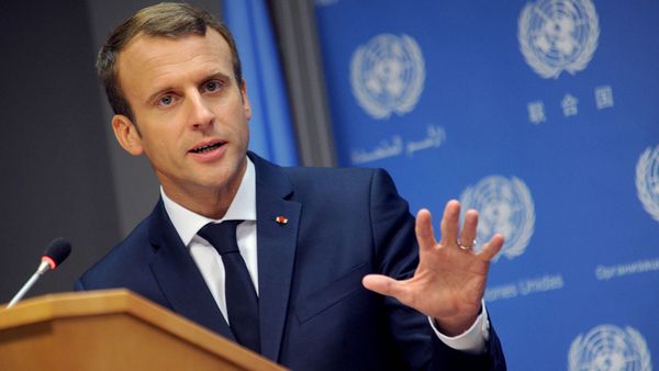 French president Emmanuel Macron