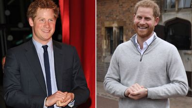 Prince Harry is the royal who has changed the most in the past decade 2010 (left) and 2019 (right)