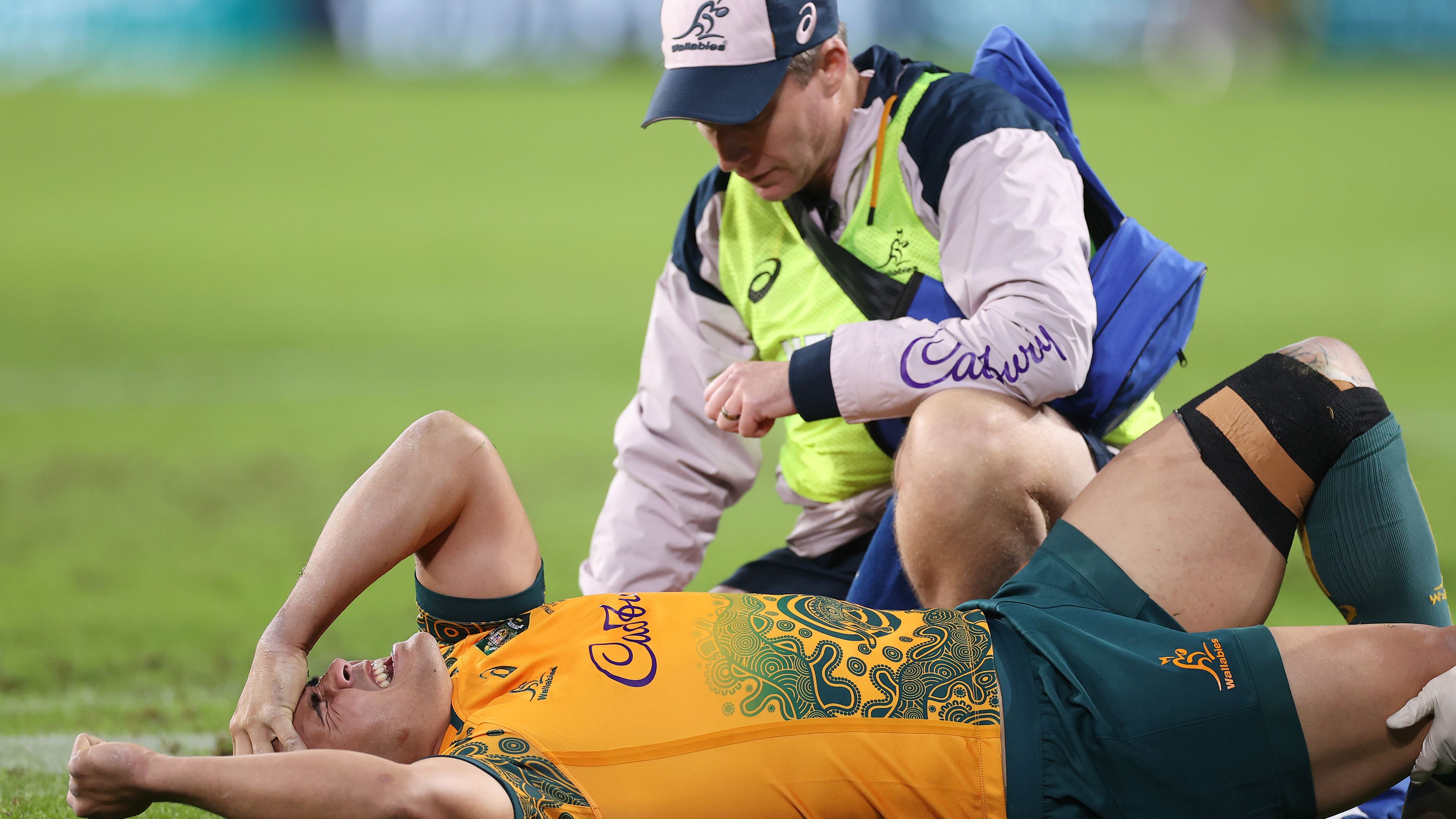 Wallabies injury crisis grows as four players hurt in 25-17 second Test loss to England