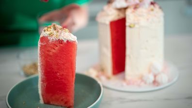 The show-stopping watermelon cake illusion