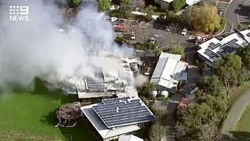 200625 Victoria Yarra Valley Balgownie Estate winery fire emergency