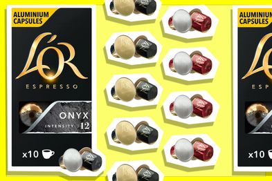 9PR: L'OR Espresso Coffee Ristretto, Intensity 11, L'OR Espresso Coffee Onyx, Intensity 12 and L'OR Espresso Ultimo, Intensity 13