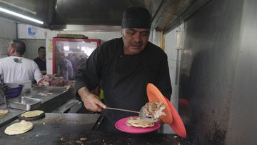 Inside the first street-side Mexican taco stand to get a Michelin star