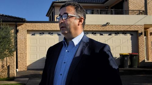 Shaoquett Moselmane leaves his home in Rockdale, Sydney.