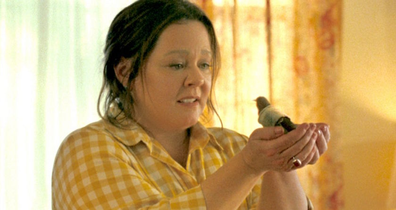 In 'The Starling' Melissa McCarthy's character Lilly finds herself battling with a territorial bird.