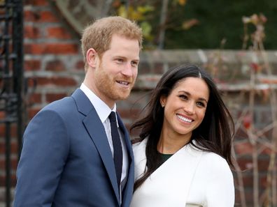 Harry and Meghan engagement announcement.