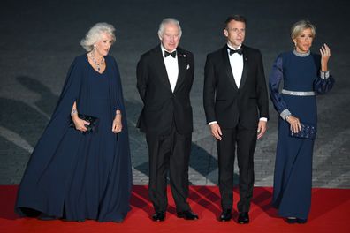 king charles queen camilla france state dinner