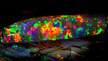 The Virgin Rainbow opal has been valued at more than a million dollars.