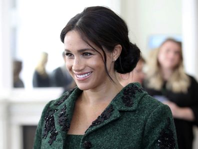 Meghan Markle is resting at home ahead of the birth.