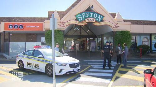 Police were called to a "violent disturbance" in the Sefton Plaza Shopping Centre car park just before 8am today.