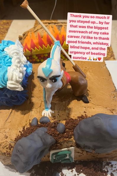 Hamish Blake birthday cake for Sonny