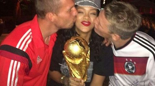 Rihanna's World Cup faux pas