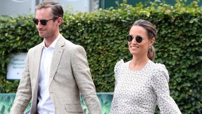 Pippa Middleton and James Matthews at Wimbledon