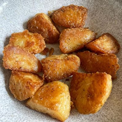 UK woman Ria McCollough shares her hack for cooking roast potatoes