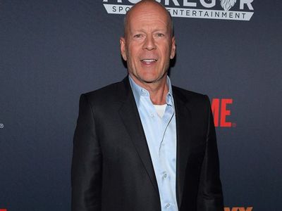 Bruce Willis, who famously played a boxer in Pulp Fiction, was there. (Getty)