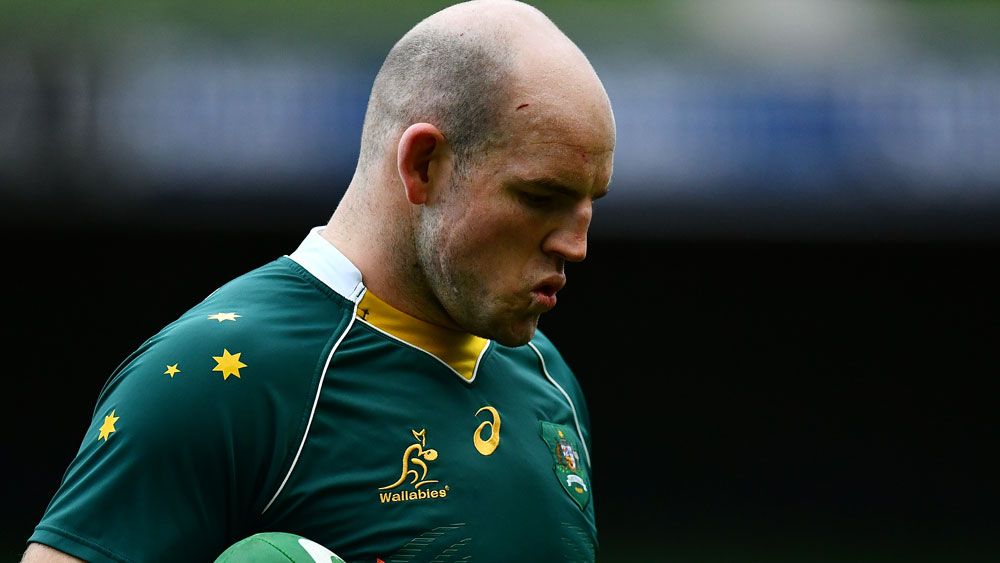 Stephen Moore will join elited company for the Wallabies. (Getty Images)