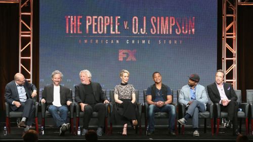 Cast members of  'The People v. O.J. Simpson: American Crime Story'. (AFP)