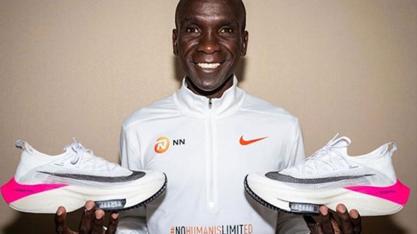 Shoes used by world record holding marathon stars Eliud Kipchoge and Brigid Kosgei to be banned: reports