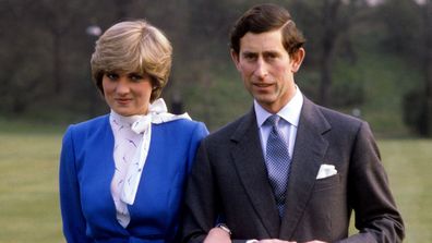 Prince Charles and Princess Diana announcement of engagement, 1981.