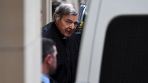 George Pell departs the Supreme Court of Victoria, Melbourne, Wednesday, August 21, 2019