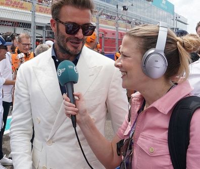 BBC F1 reporter Jennie Gow return to work stroke health challenges