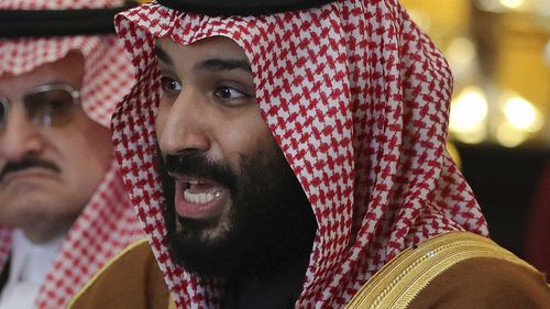 Crown Prince Mohammed bin Salman of Saudi Arabia. (AAP)