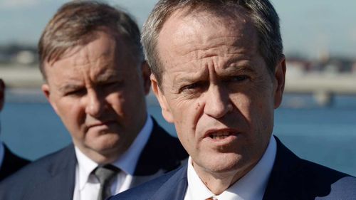 Anthony Albanese and Bill Shorten. (AAP)