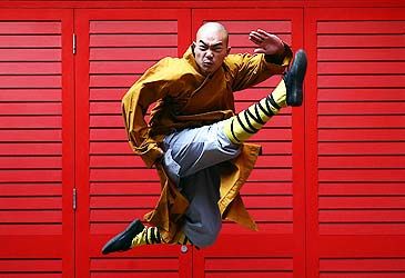 Which martial art do Shaolin monks usually practise?